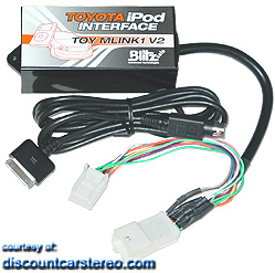 blitzsafe toy/m link1 v 1 toyota ipod adapter #4
