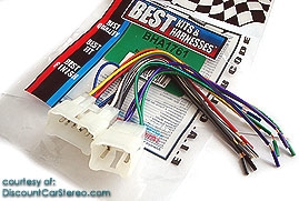 BHA1761 Aftermarket Radio Install Harness in select 1986-Up Toyota