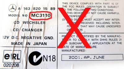 MC3110 etc. not applicable