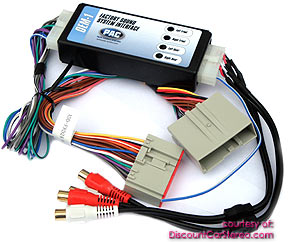 Pac audio amplifier integration interface for ford #10