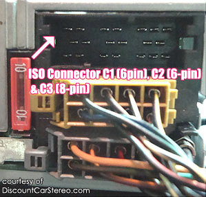 Autoradio 8-pin Pre-wired Mini ISO Connector Aerzetix 