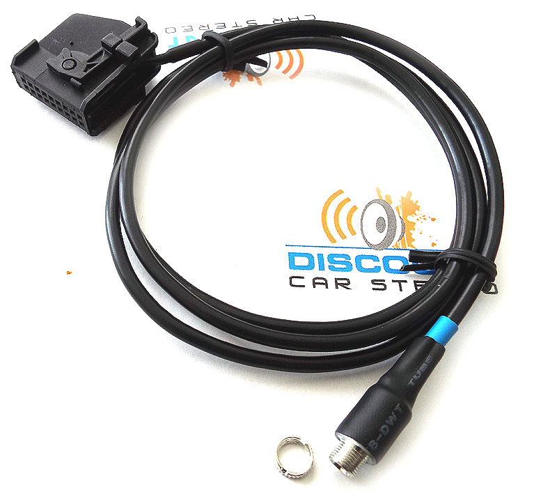 Audi MFD Navi Plus RNS Car Radio Stereo  Aux In Lead Adapter Wire 3.5mm Jack 