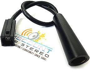 Autoradio Antennenadapter Motorola Type Vehicle Antenne Für Ausgewählte  Europäische Radios Kompatibel mit B M W Serie 3/5/7/8 / M3 / M5 / M6 / Z3 