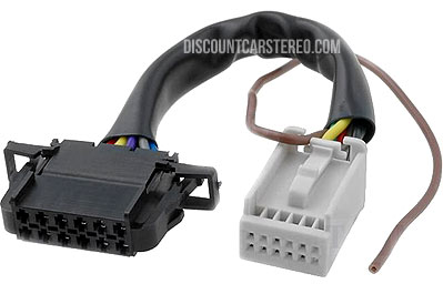 Moderate the latter Setting Discount Car Stereo > Harnesses & Cables > AA12-VW02 Quadlock 12-Pin Molex  to Audi & VW 12-pin Converter Cable