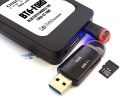 USB memory cards not included