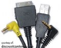 PIE KNW/USB-AV2 Audio, Video & USB Cable for Kenwood to iPod