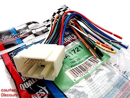 BHA1721 Afermarket Radio Install Harness in select 1998-Up Honda and Suzuki