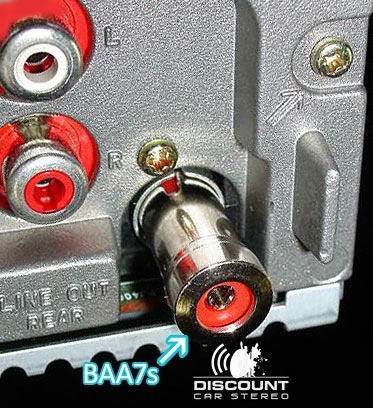 BAA7s Aftermarket Radio Antenna adapter for select European Vehicles