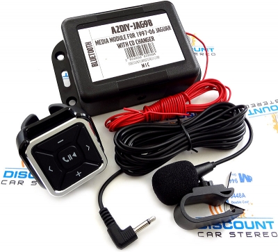 A2DIY-JAG98 Bluetooth Hands-free & Streaming for 1997*- 06 Jaguar XJ and XK with CD Changer