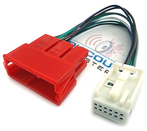 AA12-HAR 12-pin Quadlock to 8-pin iSO adapter cable for Audi and VW