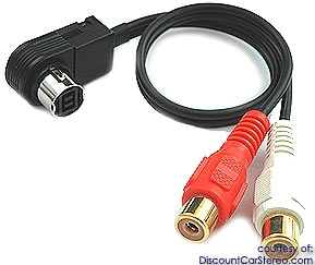 Jvc car deals stereo aux input
