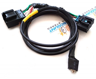 AUX-GM3X Aux Input Jack for 2003-12 GM with XM module (U2K)