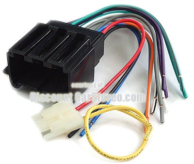 BHA16771Aftermarket Radio Install Harness in select 1978-90 GM