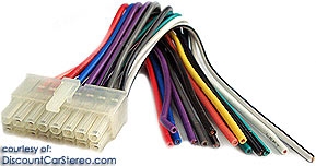 BHCLR16 Replacement Harness for select Clarion 16-pin C-BUS Radios