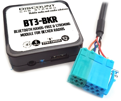 BT3-BKR Hands-free & streaming module for Becker Changer controlling radios
