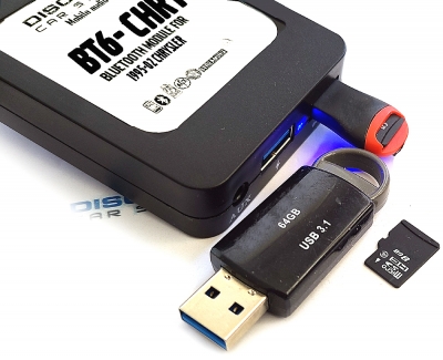 USB memory cards not included