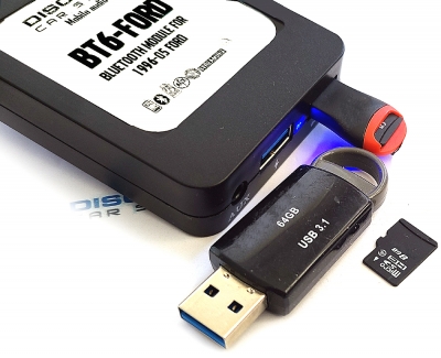 USB memory cards not included