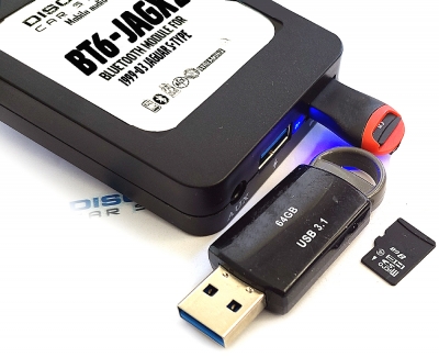USB memory cards not included