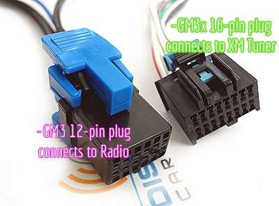 16-pin xm plug