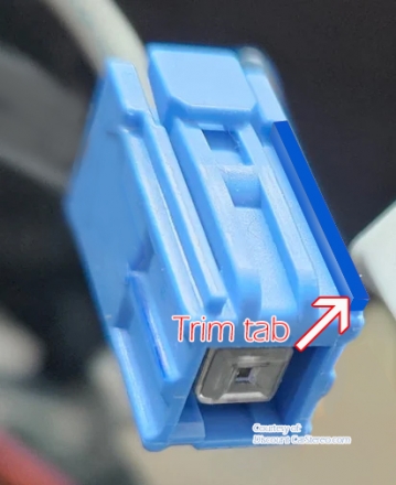 must trim tab