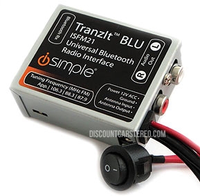 iSimple IS31 Antenna Bypass FM Modulator for Factory or Aftermarket Car Radios 