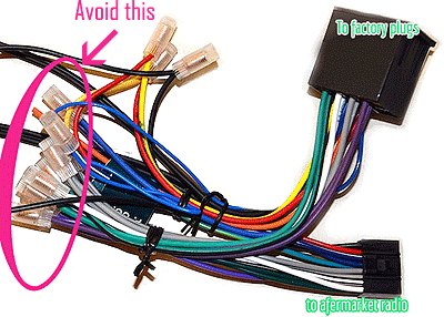 Kenwood 22-pin Quick connect harness to many European Vehicles