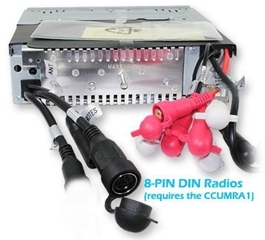 new radio 8-pin socket