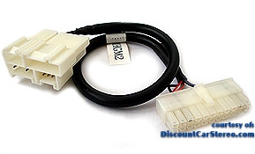 Connects module at 10-pin CD plug