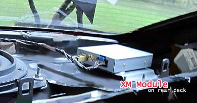 xm module rear deck