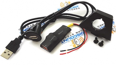 USB-DM3 Fast Charging Kit with Dash Mount Terminal