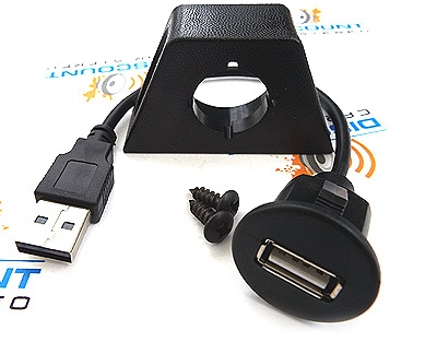 USB-DMA1 Universal Dash Mount USB Extension Cable (6 inch)