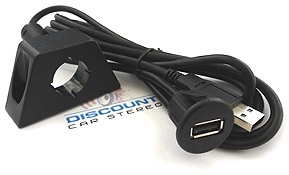 USB-EZ USB Extension Cable with Mounting Bracket (3.2 ft)