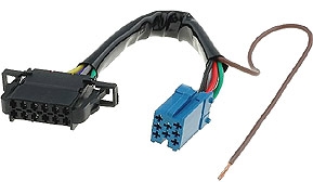 AA12-VW 8-Pin iSO to 12-Pin conversion cable for Audi and VW