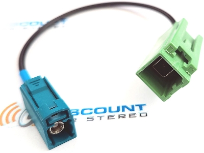 Toyota, Lexus, GM,  Subaru & Mazda antenna conversion cable
