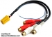 AIH-BKR Aftermarket amplifier integration harness for select ISO radios