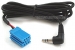 BLAU/8-3.5M90 Aux input Cable for Blaupunkt and Becker Radios (6 ft)