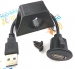 USB-DMA1 Universal Dash Mount USB Extension Cable (6 inch)