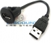 USB-DMA1 Universal Dash Mount USB Extension Cable (6 inch)